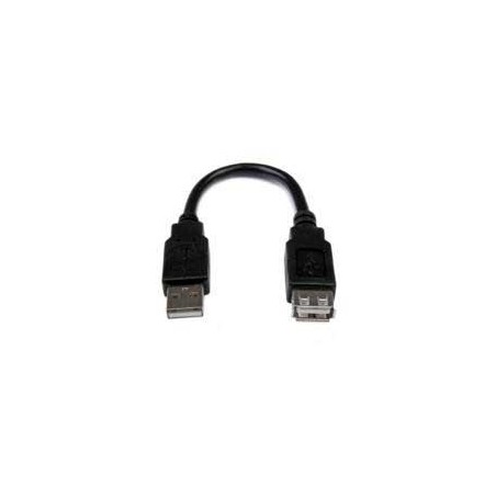 CABLE DE 15CM DE EXTENSION USB 2.0 - MACHO A HEMBRA USB-A - EXTENSOR - STARTECH.COM MOD. USBEXTAA6IN