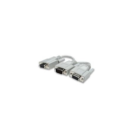 CABLE MONITOR,MANHATTAN,328302, Y HD15 X 2