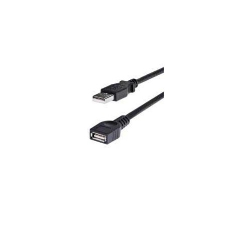 CABLE DE 1.8M DE EXTENSION USB 2.0 DE ALTA VELOCIDAD HI SPEED - MACHO A HEMBRA USB A - EXTENSOR - NEGRO - STARTECH.COM MOD. US