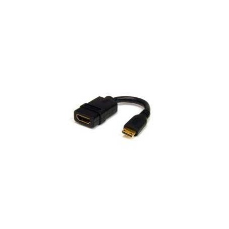 CABLE ADAPTADOR DE 12CM ADAPTADOR HDMI A MINI HDMI DE ALTA VELOCIDAD 4K - CONVERTIDOR HDMI A MINI HDMI - STARTECH.COM MOD. HDA