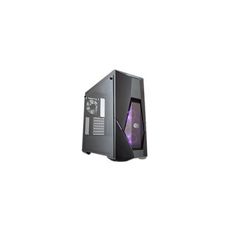 GABINETE COOLER MASTER QUBE 500 FLATPACK / E-ATX / ATX / MICRO ATX / ITX / PSU SFX/SFX-L/ ATX / NEGRO