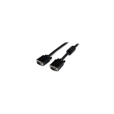 CABLE VGA DE 10.6M COAXIAL DE VIDEO DE ALTA RESOLUCION PARA PANTALLA DE COMPUTADORA - 2X HD15 MACHO - NEGRO - STARTECH.COM MOD