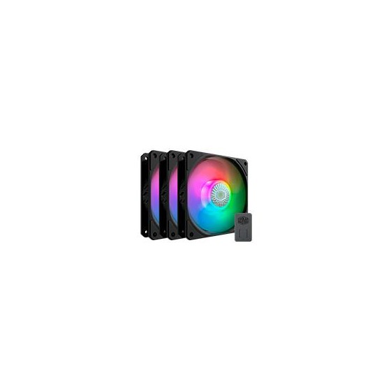 VENTILADOR COOLER MASTER 3 EN 1 SICKLEFLOW 120 ARGB/ NEGRO / GAMER