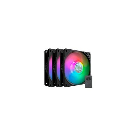 VENTILADOR COOLER MASTER 3 EN 1 SICKLEFLOW 120 ARGB/ NEGRO / GAMER