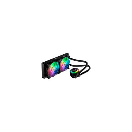 DISPADOR COOLER MASTER ML240R RGB LGA1700, LGA1200, LGA2066, LGA2011-V3, LGA2011, LGA1151, LGA1150, LGA1155, LGA1156, AM5, AM4