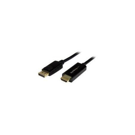 CABLE ADAPTADOR DE 3M DISPLAYPORT A HDMI - 4K 30HZ - CABLE CONVERTIDOR DP A HDMI ULTRA HD - NEGRO - STARTECH.COM MOD. DP2HDMM3