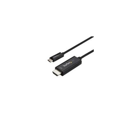 CABLE ADAPTADOR DE 1M USB-C A HDMI 4K 60HZ - NEGRO - CABLE USB TIPO C A HDMI - CABLE CONVERTIDOR DE VIDEO USBC - STARTECH.COM 