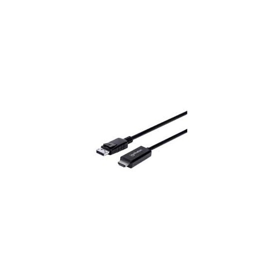 CABLE DISPLAYPORT,MANHATTAN,153201, - HDMI M-M 4K  1.8M