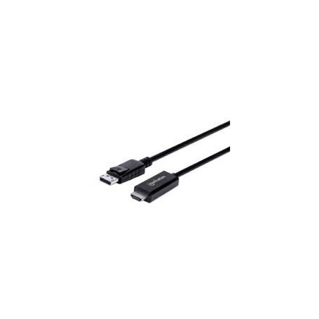 CABLE DISPLAYPORT,MANHATTAN,153201, - HDMI M-M 4K  1.8M