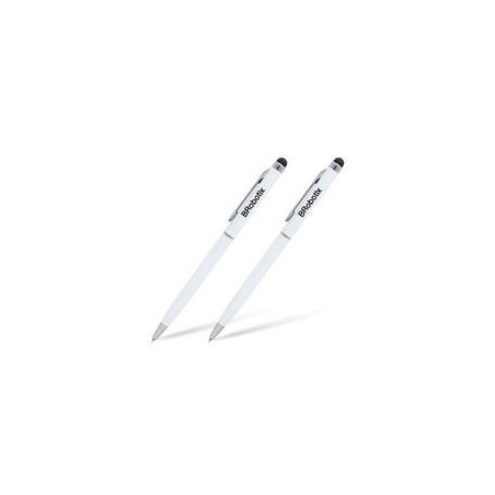 PLUMA STYLUS BROBOTIX PARA TABLETA, DUO PACK, BLANCO