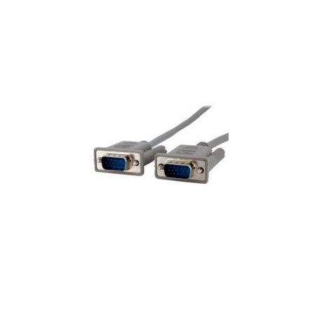 CABLE VGA DE VIDEO 1.8M PARA PANTALLA - HD15 MACHO A MACHO - GRIS - STARTECH.COM MOD. MXT101MM