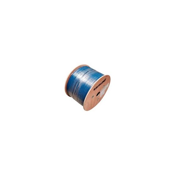 BOBINA,INTELLINET,705042, CAT 6A SFTP 305M SOLIDA AZUL, 100% COBRE