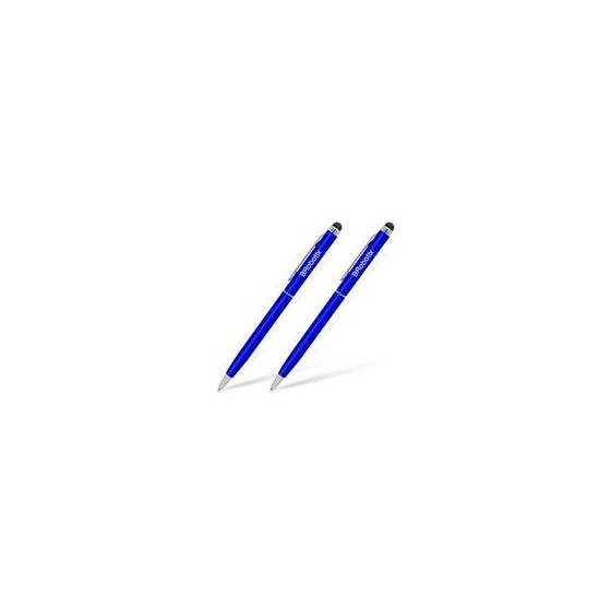 PLUMA STYLUS BROBOTIX PARA TABLETA, DUO PACK, AZUL REY