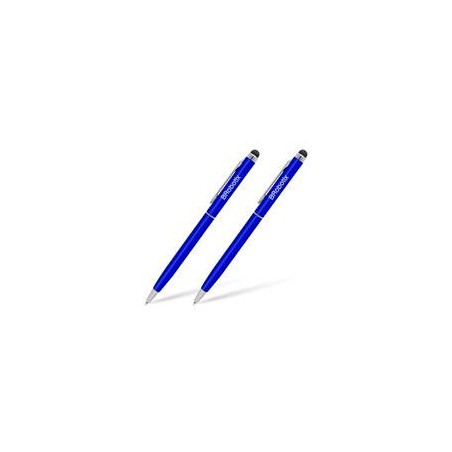 PLUMA STYLUS BROBOTIX PARA TABLETA, DUO PACK, AZUL REY