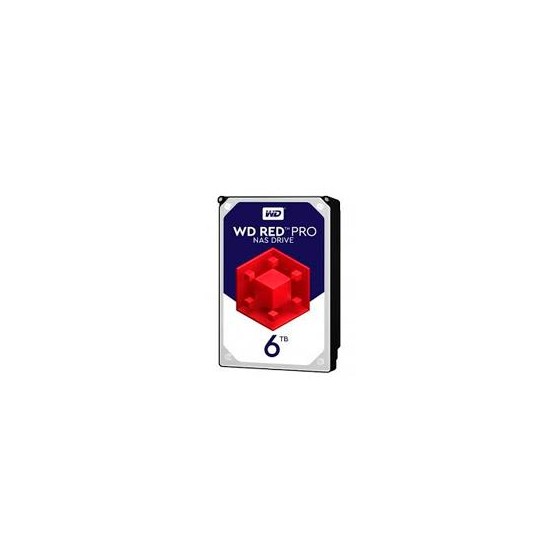 DISCO DURO INTERNO WD RED PRO 6TB 3.5 ESCRITORIO SATA3 6GB/S 256MB 7200RPM 24X7 HOTPLUG NAS 1-16 BAHIAS WD6003FFBX