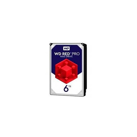 DISCO DURO INTERNO WD RED PRO 6TB 3.5 ESCRITORIO SATA3 6GB/S 256MB 7200RPM 24X7 HOTPLUG NAS 1-16 BAHIAS WD6003FFBX