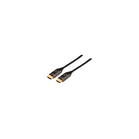 CABLE HDMI,MANHATTAN,355445, 2.0 FIBRA OPTICA M-M  50.0M