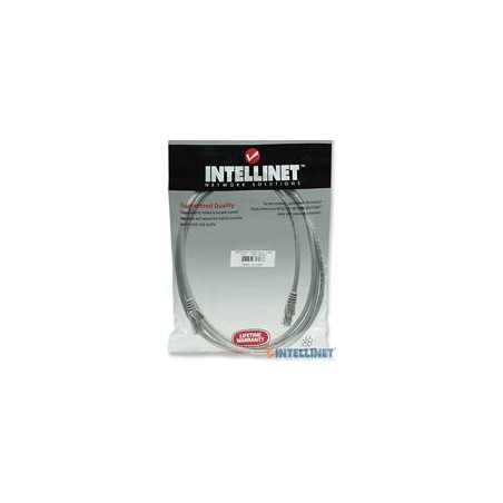 CABLE PATCH,INTELLINET,319867, 7.6M25.0F CAT 5E UTP GRIS