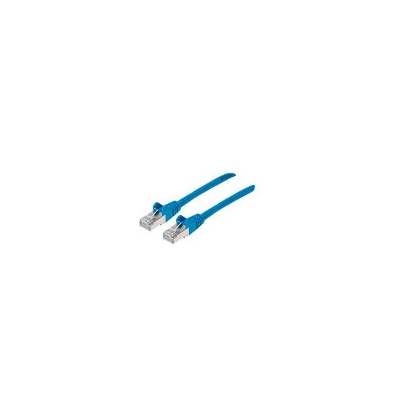 CABLE PATCH,INTELLINET,741491, CAT 6A,  3.0M(10.0F) S/FTP AZUL