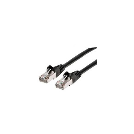 CABLE PATCH,INTELLINET,313834, CAT 6A, 0.3M 1.0F S/FTP NEGRO