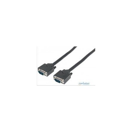 CABLE SVGA ,MANHATTAN,312721, MONITOR 8MM HD15M-M  4.5M