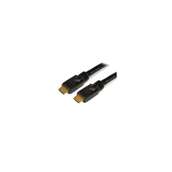 CABLE HDMI DE 7.6M ALTA VELOCIDAD - 2X HDMI MACHO - NEGRO - ULTRA HD 4K X 2K - STARTECH.COM MOD. HDMM25