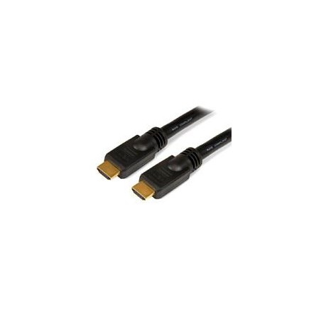 CABLE HDMI DE 7.6M ALTA VELOCIDAD - 2X HDMI MACHO - NEGRO - ULTRA HD 4K X 2K - STARTECH.COM MOD. HDMM25