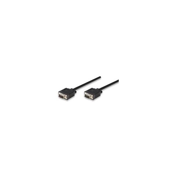 CABLE SVGA ,MANHATTAN,371377, MONITOR 8MM HD15M-M 11.0M