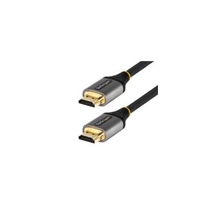 CABLE HDMI DE 2M - 2.0 CERTIFICADO PREMIUM - CABLE HDMI CON ETHERNET DE ALTA VELOCIDAD ULTRA HD 4K 60HZ - HDR10, ARC - CABLE D