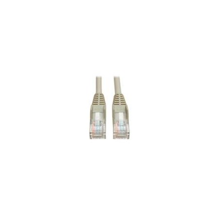 CABLE ETHERNET TRIPP LITE N001-010-GY CABLE TRIPP LITE ETHERNET (UTP) MOLDEADO SNAGLESS CAT5E 350 MHZ (RJ45 M/M) - GRIS, 3.05 