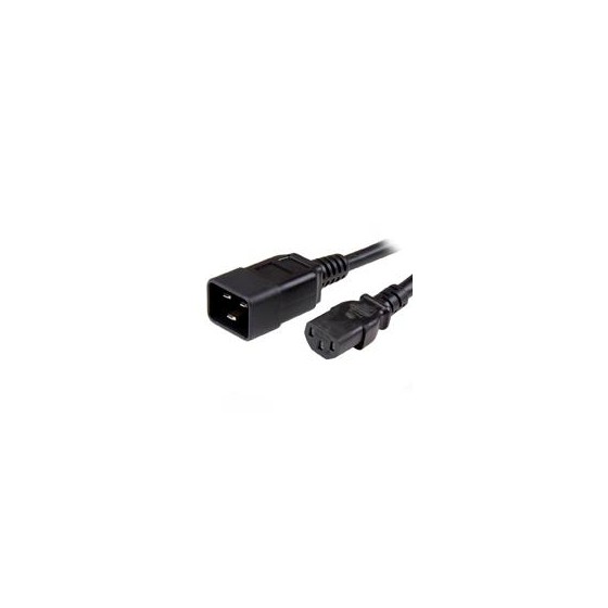 CABLE DE CORRIENTE DE 1.8M DE EXTENSION - C13 A C20 - 14AWG - 15A 125V - DE SERVICIO PESADO - CABLE DE ALIMENTACION - STARTECH