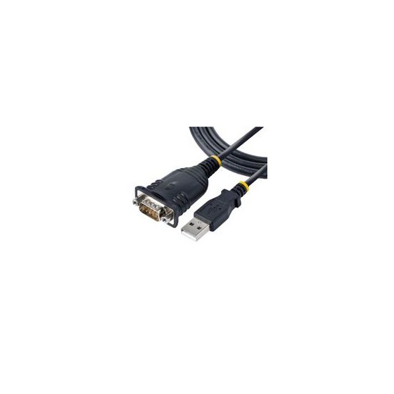 CABLE DE 1M USB A SERIAL, CONVERTIDOR DB9 MACHO RS232 A USB, PROLIFIC, ADAPTADOR USB A SERIAL PARA PLC/IMPRESORA/ESCYaNER, ADA