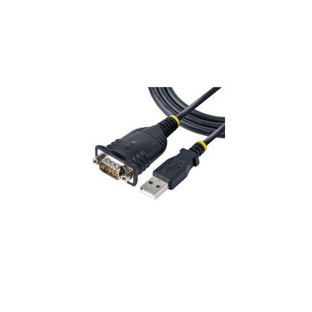 CABLE DE 1M USB A SERIAL, CONVERTIDOR DB9 MACHO RS232 A USB, PROLIFIC, ADAPTADOR USB A SERIAL PARA PLC/IMPRESORA/ESCYaNER, ADA