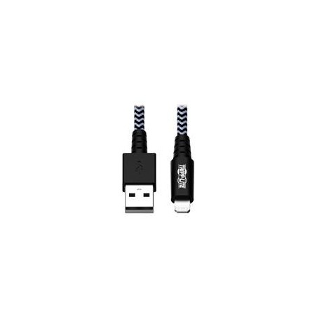 CABLE USB TRIPP-LITE M100-006-HD CABLE DE SINCRONIZACIYEN Y CARGA USB A A LIGHTNING PARA SERVICIO PESADO, CERTIFICADO MFI - M/