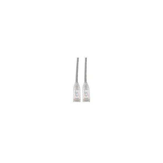 CABLE ETHERNET TRIPP-LITE N201-S01-GY CABLE ETHERNET UTP DELGADO SNAGLESS CAT6 GIGABIT (RJ45 M/M), GRIS, 30.5 CM [1 PIE]