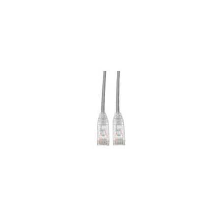 CABLE ETHERNET TRIPP-LITE N201-S01-GY CABLE ETHERNET UTP DELGADO SNAGLESS CAT6 GIGABIT (RJ45 M/M), GRIS, 30.5 CM [1 PIE]