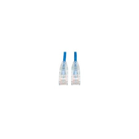 CABLE ETHERNET TRIPP-LITE  N201-S01-BL CABLE ETHERNET UTP DELGADO SNAGLESS CAT6 GIGABIT (RJ45 M/M), AZUL, DE 30.5 CM [1 PIE]