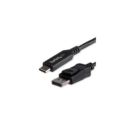 CABLE ADAPTADOR DE 1.8M USB-C A DISPLAYPORT - CONVERSOR USB TIPO C A DP - 8K 60HZ HBR3 - CONVERTIDOR THUNDERBOLT 3 DISPLAYPORT