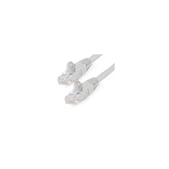 CABLE ETHERNET CAT 6 DE 2 METROS - LSZH - CABLE DE RED PATCH CAT6 UTP RJ45 POE DE 100W 10 GBE SIN ENGANCHES GRIS, ETL - STARTE