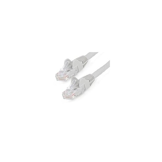 CABLE ETHERNET CAT 6 DE 3 METROS - LSZH - CABLE DE RED PATCH CAT6 UTP RJ45 POE DE 100W 10 GBE SIN ENGANCHES GRIS, ETL - STARTE