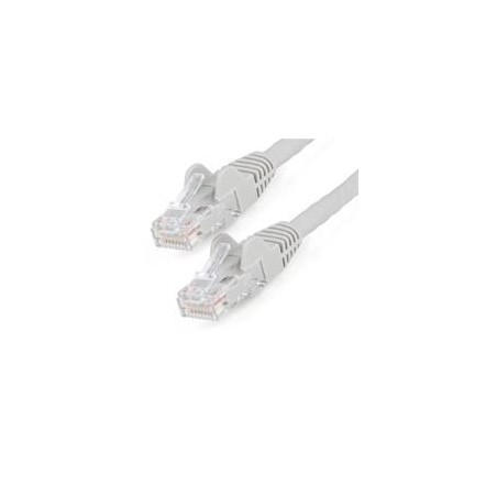 CABLE ETHERNET CAT 6 DE 3 METROS - LSZH - CABLE DE RED PATCH CAT6 UTP RJ45 POE DE 100W 10 GBE SIN ENGANCHES GRIS, ETL - STARTE