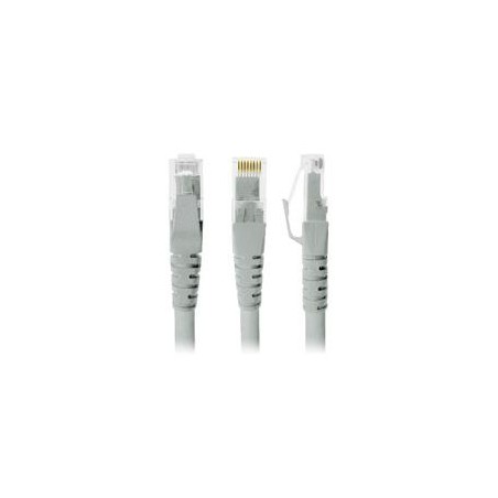 CABLE DE RED RJ45 BROBOTIX CAT 6 CON BOTA 3.0 MTS (10FT) GRIS