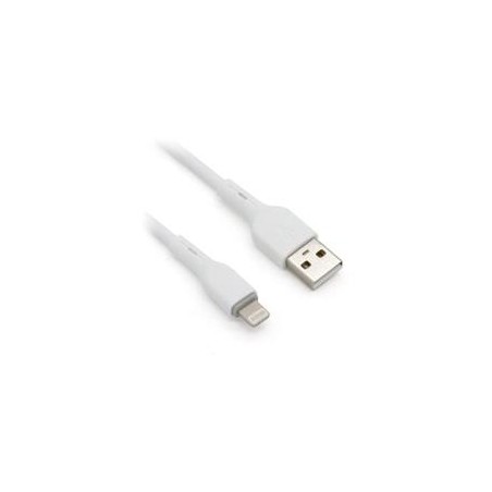 CABLE  BROBOTIX LIGHTNING PVC 1MT BLANCO