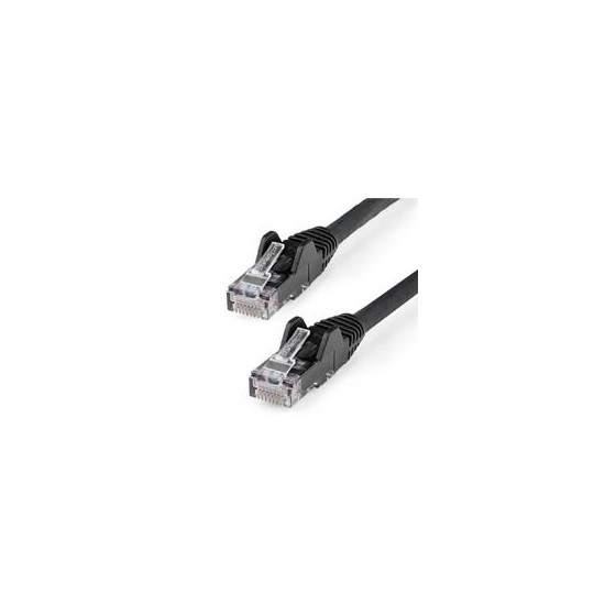 CABLE DE 3M DE RED ETHERNET UTP SIN ENGANCHES CAT6 GIGABIT - NEGRO - STARTECH.COM MOD. N6PATCH10BK