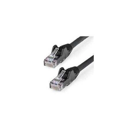 CABLE DE 3M DE RED ETHERNET UTP SIN ENGANCHES CAT6 GIGABIT - NEGRO - STARTECH.COM MOD. N6PATCH10BK