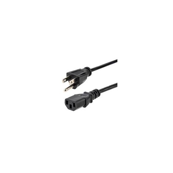 CABLE DE ALIMENTACIN 1M - EXTENSION DE ALIMENTACION,NEMA 5-15R A NEMA 5-15P, 13A 125V, 16AWG, CABLE DE EXTENSION DE CORRIENTE 