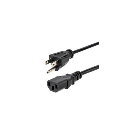 CABLE DE ALIMENTACIN 1M - EXTENSION DE ALIMENTACION,NEMA 5-15R A NEMA 5-15P, 13A 125V, 16AWG, CABLE DE EXTENSION DE CORRIENTE 