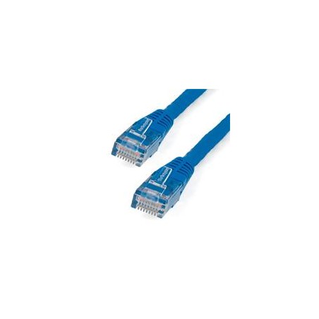 CABLE DE 1.8M AZUL DE RED CATEGORIA CAT6 UTP RJ45 GIGABIT ETHERNET ETL - PATCH MOLDEADO - STARTECH.COM MOD. C6PATCH6BL