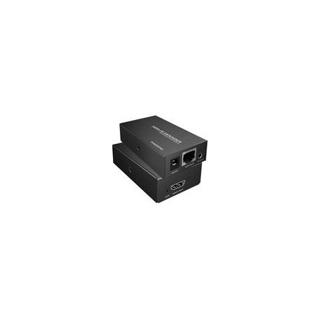 EXTENSOR BROBOTIX HDMI RJ45, 1 VIA CAT5E 50MTS INFRAROJO