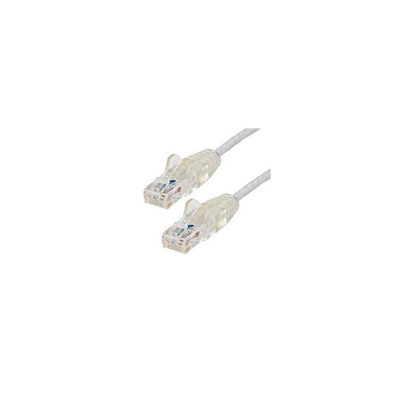 CABLE DE 30CM DE RED ETHERNET CAT6 DELGADO SIN ENGANCHES - CABLE DE RED SNAGLESS - GRIS - STARTECH.COM MOD. N6PAT1GRS